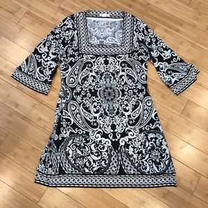 White House Black Market Paisley Dress